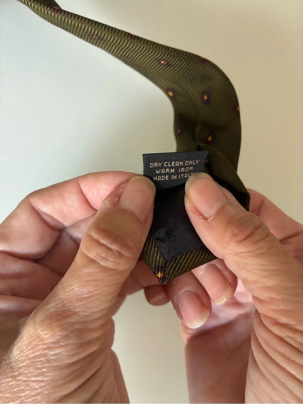 Ermenegildo Zegna Silk Tie Made in Italy